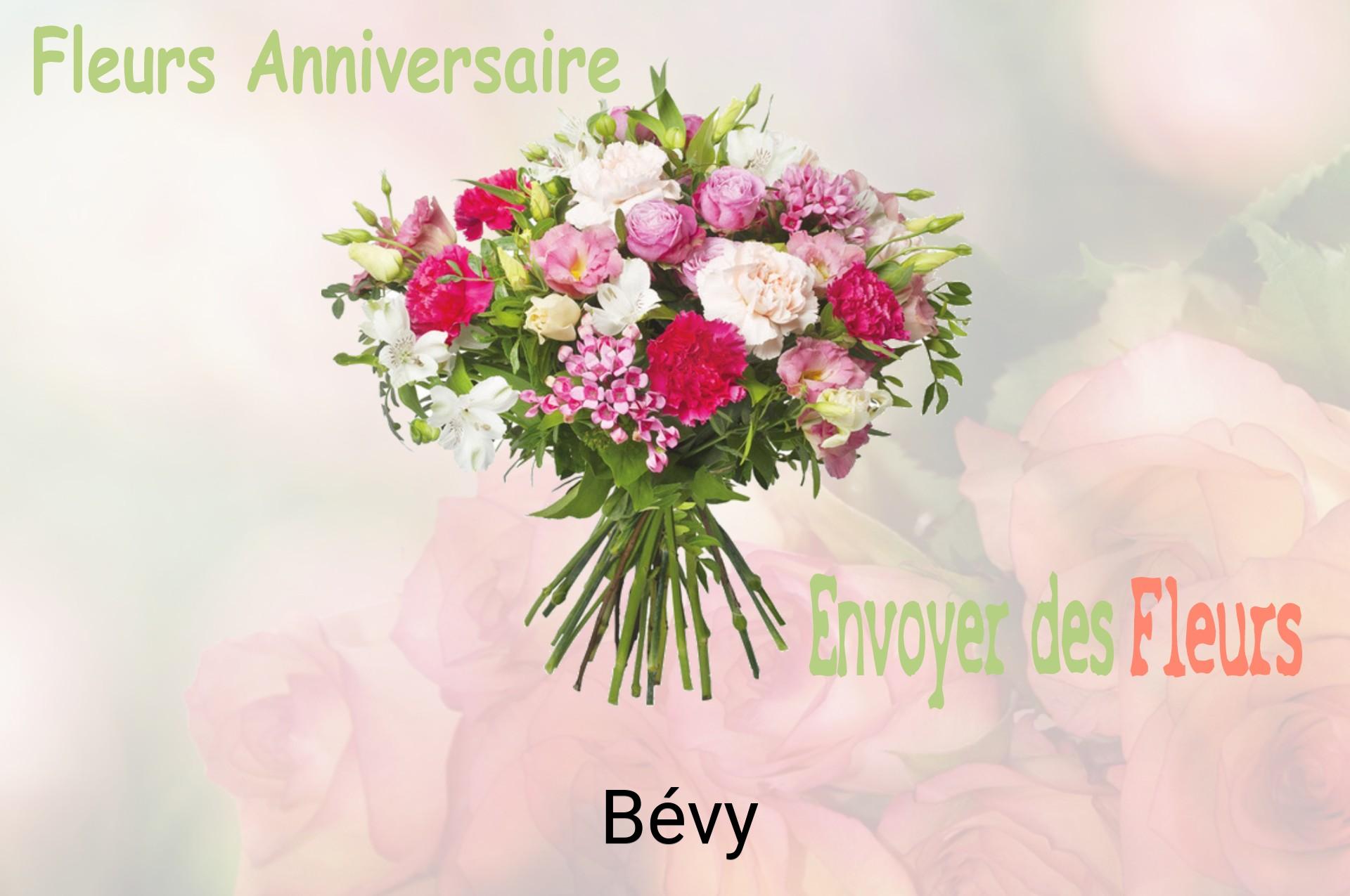 Bouquet de fleurs d’anniversaire livré à Bévy